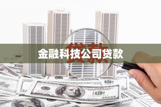 格尔木金融科技公司贷款