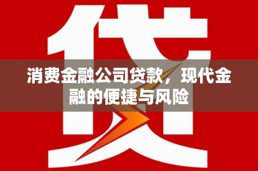 格尔木消费金融公司贷款，现代金融的便捷与风险